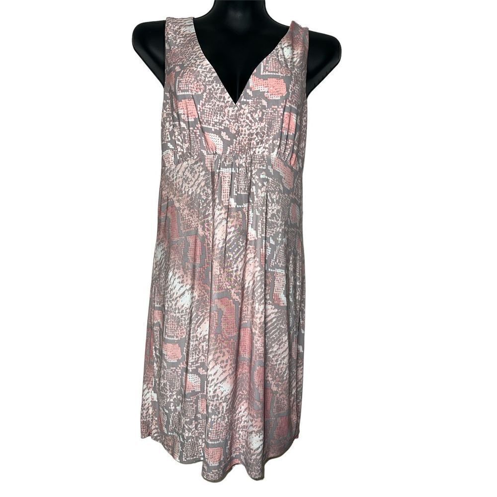Ambrielle sleepwear in snake print in pink and grey SZ S -